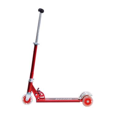 Imagem de Patinete infantil dobravel 3 rodas de metal scooter até 40kg - QUERO P
