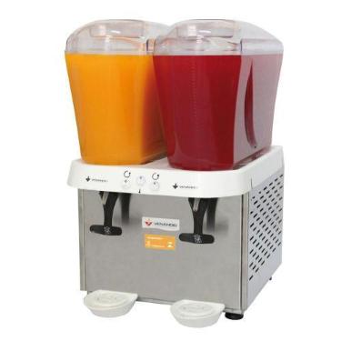 Imagem de Refresqueira Máquina Suco Suqueira Inox RV216 2 Tanque 16 L Venâncio -