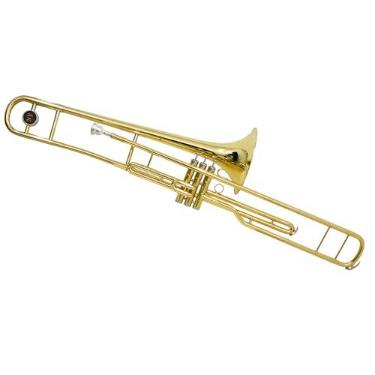Imagem de Trombone de Pisto TB 200P Laqueado Dourado com Case New York