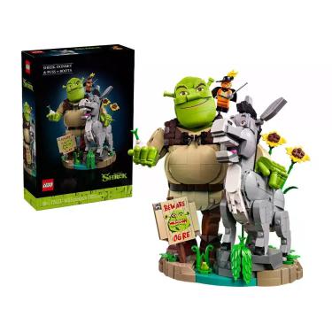 Imagem de LEGO Shrek Burro e Gato de Botas - 72423 1403 Peças