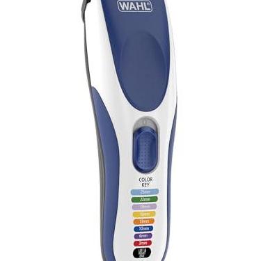 Imagem de Kit Máquina Aparador Wahl Color Pro Cordless Sem Fio Para Corte De Cabelo, Lâminas De Precisão, Bateria Recarregável E Acessórios Inclusos