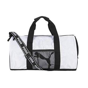 Imagem de PUMA Bolsa esportiva feminina Evercat Jolt, Branco/preto, tamanho nico