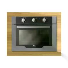 Forno Elétrico de Embutir Fischer Infinity 1574 50L 2422W Easy Clean Timer 120 Minutos Inox 110V