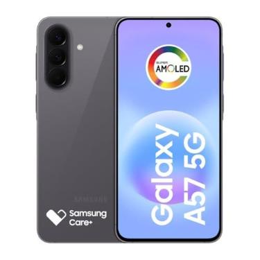 Imagem de Celular Samsung Galaxy A57 5g 256GB, 8GB RAM, Câmera Tripla de até 50MP Ois, Selfie de 12MP Video Hdr, Ip68, Tela Super AMOLED 6.7", NFC, Recursos AI, Até 6 Atualizações de Android e Segurança (Cinza)