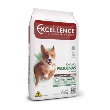 Imagem de Ração para Cães Adultos Dog Excellence Raças Pequenas Cordeiro e Arroz, Selecta, Carne de Cordeiro, 10 kg