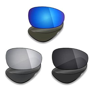 Imagem de 3 pares de lentes polarizadas de substituição Mryok para óculos de sol Oakley Juliet – Opções