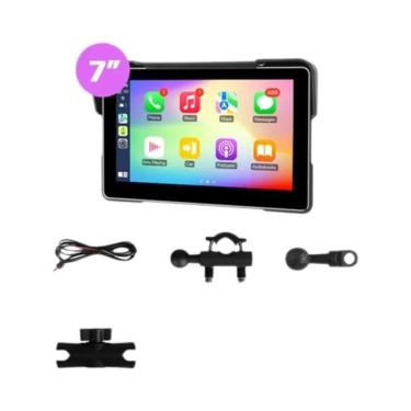 Imagem de Tela GPS À Prova d'Água Para Motocicleta De 5/7 Polegadas Dual BT5.0 W