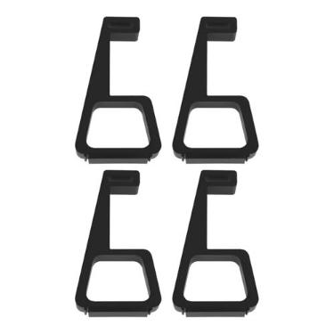 Imagem de LT Easiyl 4 peças de suporte horizontal para console de jogos simples para pés que evitam deslizamento e resfriamento para pés compatíveis com Sony PS4 preto