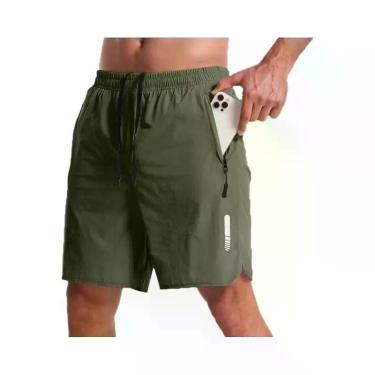 Imagem de Shorts Masculinos De Verão Para Corrida, Academia, Fitness, Treino, Es