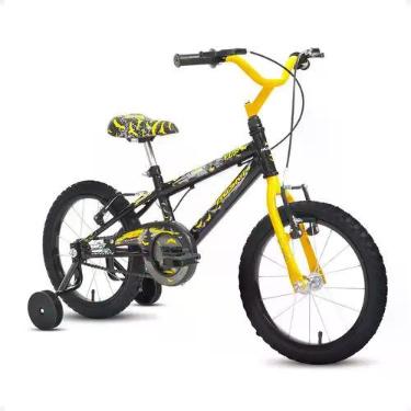 Imagem de Bicicleta Infantil Aro 16 Menino Super Herói Alumínio Husky Preto Yup