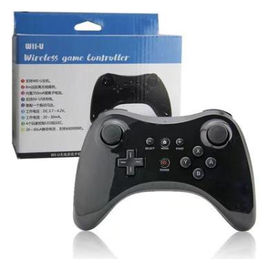 Imagem de Controle Sem Fio Nintendo Wii U Pro Wireless Bluetooth Preto