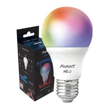Imagem de Lâmpada Inteligente LED Smart WI-FI compatível com Alexa, linha NEO, 10W, RGB, Luz branca e amarela (2700K-6500K), Bivolt, Avant Neo