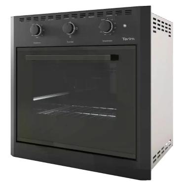 Imagem de Forno Elétrico de Embutir Terim E60 Black 60L 1750W com Grill Timer e Luz Interna Black 110V