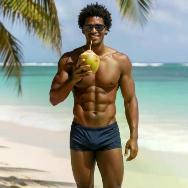 Imagem de Sunga Masculina Boxer Praia Piscina Elasticidade Confortável - ECLIPSE