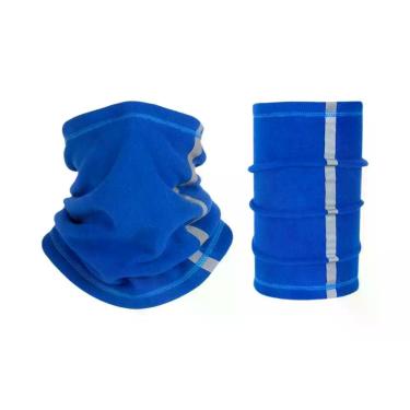 Imagem de Cachecol Ajustável Refletivo De Polar Para Homens, Multiuso Para Esqui