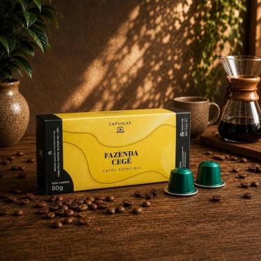 Imagem de Cápsula de café especial  100% arábica  cx 10 un - Fazenda Cegê