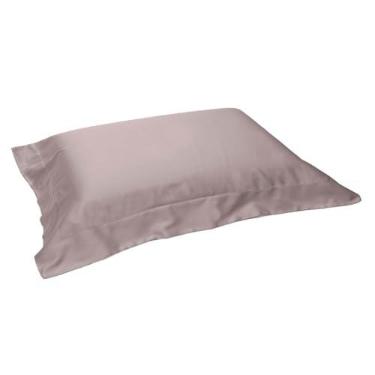 Imagem de Fronha Avulsa Buettner 300 Fios Percal 100% Algodão Toque Acetinado 50x70 Cor Bege