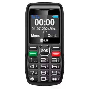 Imagem de Celular Para Idoso Facil Manuseio Teclas Grandes LG G365 Dual Sim Câme