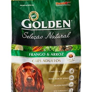 Imagem de Premier Pet Golden Seleção Natural Ração para Cães Adultos, Sabor Frango & Arroz, 3kg