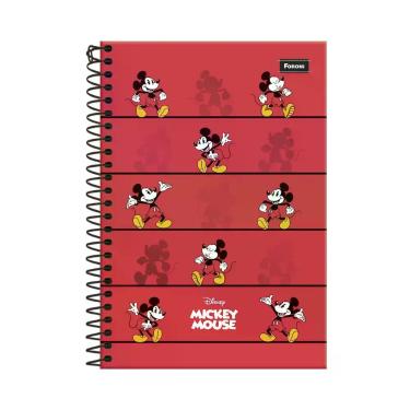 Imagem de Caderno Espiral Mickey Mouse 10 Materias Capa Dura Premium - Foroni