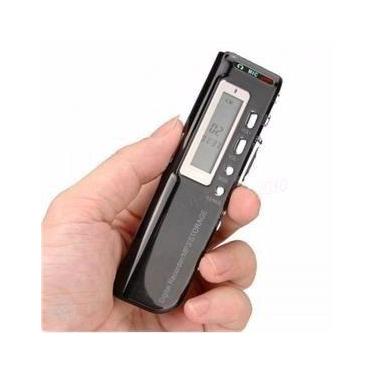 Imagem de Gravador Digital Espio Gravador de Voz 8GB com MP3, Grava ate 576 Horas, USB, 2 Pilhas AAA