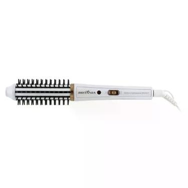 Imagem de Escova Modeladora Britânia 2 em 1 BEC04 Bivolt, Branco, Bivolt