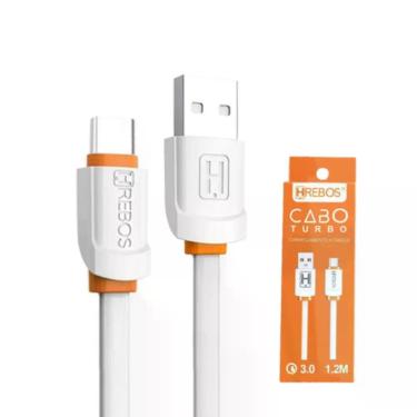 Imagem de Cabo Turbo Carregador Para Moto G23 G73 G53 E13 E22 E32 E40 - Hrebos