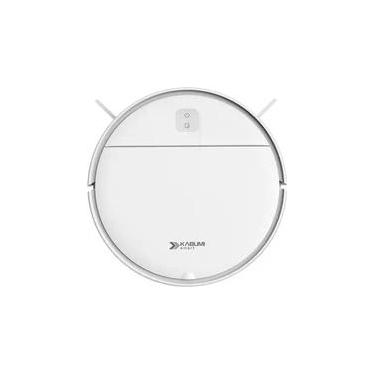 Imagem de Robô Aspirador de Pó KABUM! smart K100 - Limpeza Autônoma Sem App, Design Slim, Até 90min, Sensor Antiqueda/Anticolisão, Bivolt - KSAR100BR