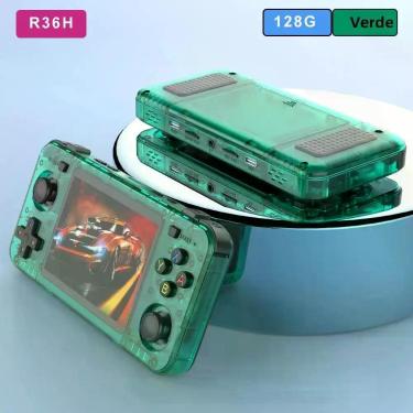 Imagem de Console De Jogos Portátil BOYHOM 3000mAh 64G Com Tela IPS De 3,5 Poleg