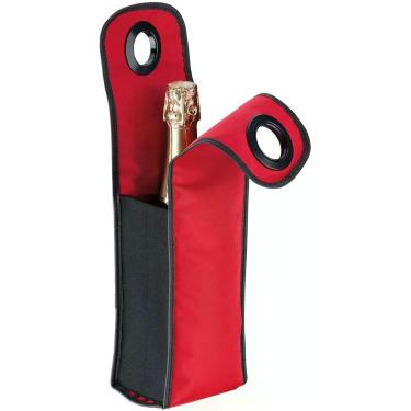Imagem de Bolsa Térmica Nylon Com Gel Térmico Porta Garrafa Mantém 1h