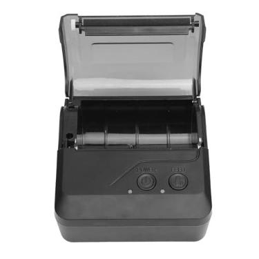 Imagem de Asixxsix Impressora térmica Bluetooth para etiquetas, impressora portátil USB de alta velocidade com 203 dpi e bateria integrada de 2600 mAh, para envio de pacotes e logística