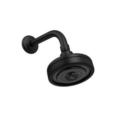 Imagem de Deca Ducha Redonda de Parede Black Matte Acqua Plus