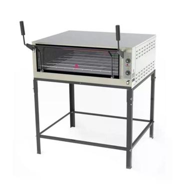 Imagem de Forno Refratário Elétrico Progás Elétrica PRPE-900 Aço Inox 91 cm com Termostato Manual Cor Cinza 220V