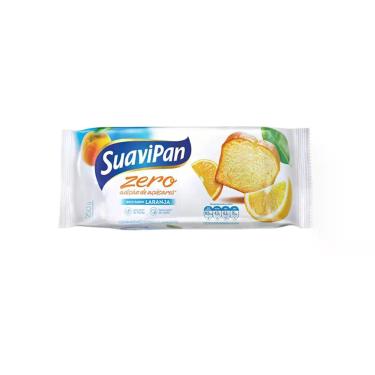 Imagem de Bolo Zero Adição de Açúcares Sabor Laranja 250g - Suavipan