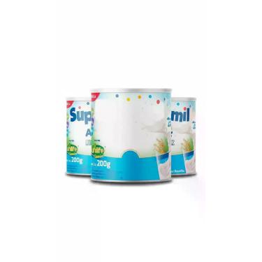 Imagem de Bebida de Arroz Sem Lactose 200g - Kit 5 Unidades - Congratulations St