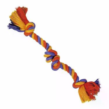 Imagem de Jambo pet mordedor corda pattern noh meio 25cm p/ caes