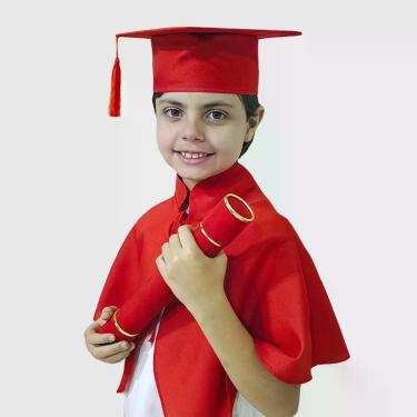 Imagem de Meia beca meia beca capa capelo e canudo para formatura - Locabeca, Ve