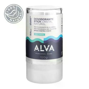 Imagem de Desodorante Natural Pedra Cristal Alva 120G Sem Cheiro Saudável