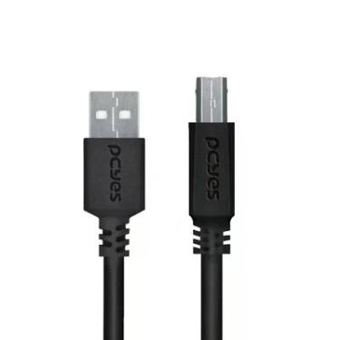 Imagem de Cabo USB A 2.0, PCYES Para Impressora, 2M - Puabm2-2