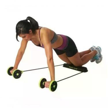 Imagem de Revoflex Xtreme Elastico Roda Exercicio Musculacao Abdominal