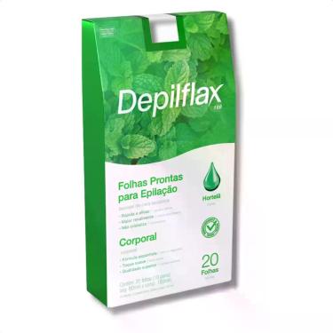 Imagem de Depilflax folhas prontas corp.hortela 20un