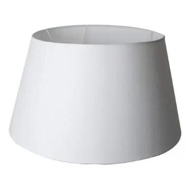 Imagem de Cúpula para abajur luminaria 30x25x40cm Grande de Tecido Algodão Soque