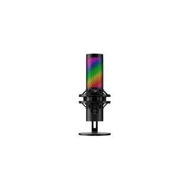Imagem de Microfone Gamer Condensador HyperX QuadCast S 2, USB, RGB, Preto - 9A273AA