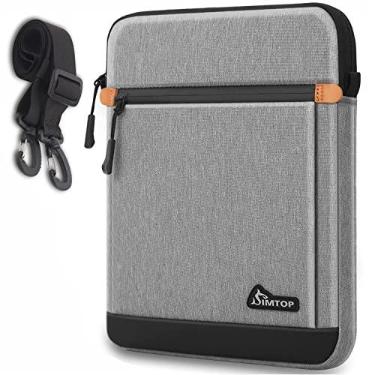 Imagem de SIMTOP Capa para tablet de 11 polegadas, compatível com iPad Pro de 11 polegadas (M4), iPad Air 11 polegadas (M3), iPad 11 polegadas (A16) — zíperes YKK, alça destacável, resistente à água