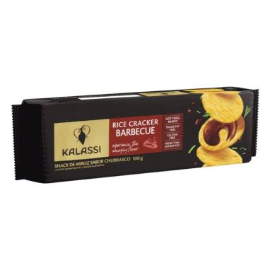 Imagem de Snack De Arroz Sabor Churrasco Kalassi Pacote 100g