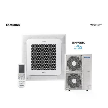 Imagem de Ar Condicionado Cassete 4 Via Samsung Windfree Inverter 48000 BTUS Quente/Frio 220V AC048DN4DKG-AZ