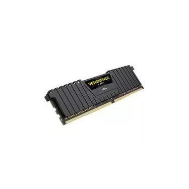 Imagem de Memória RAM Corsair Vengeance LPX 16GB, 2400MHz, DDR4, CL14, Preto - CMK16GX4M1A2400C14