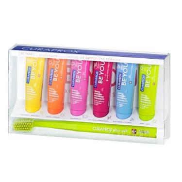 Imagem de Kit Curaprox Be You com 6 Cremes Dentais + Escova CS 5460