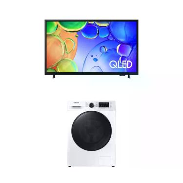 Imagem de Lavadora 11kgs WW11T 220V + Smart TV 43" QLED Full HD - Samsung, 220V,