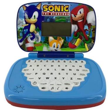 Imagem de Candide, Laptop Infantil, Sonic, Brinquedo Educativo - Bilíngue